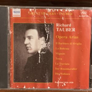 Richard Tauber - Opera Arias (1919-1926)