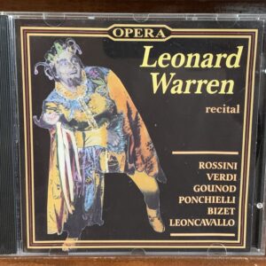 Leonard Warren - Recital