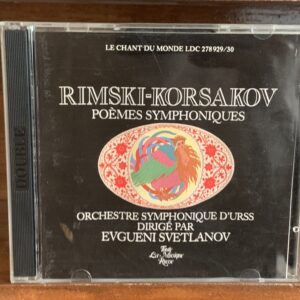 Rimski-Korsakov - Poèmes Symphoniques (Svetlanov)