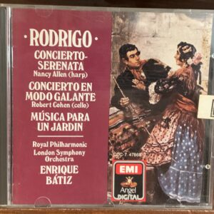 Rodrigo - Concierto-Serenata / Concierto en Modo Galante