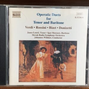 Operatic Duets for Tenor and Baritone