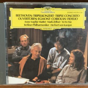 Beethoven - Triple Concerto / Overtures (Karajan)