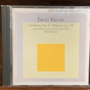 Ernst Krenek - Symphony No. 3 / Potpourri Op. 54
