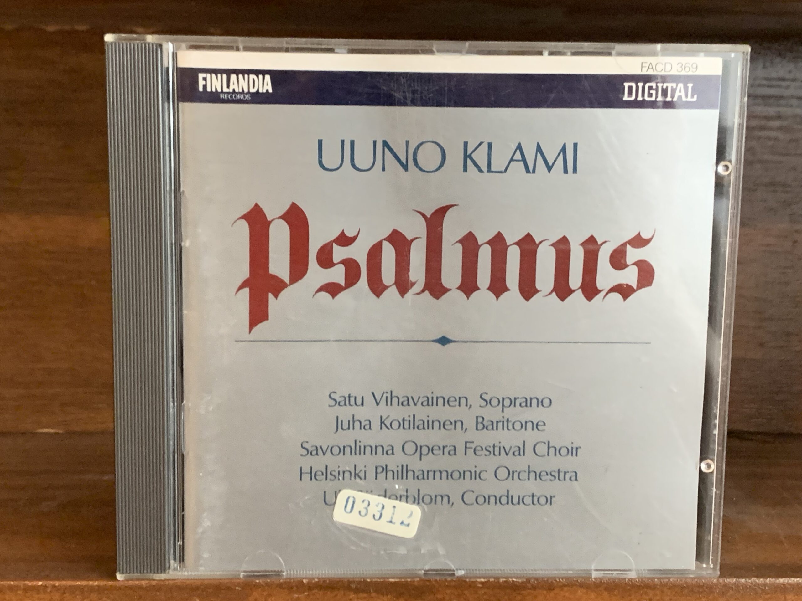Uuno Klami - Psalmus (Oratorio)