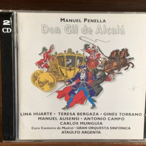 Penella - Don Gil de Alcalá (Argenta / 2 CDs)