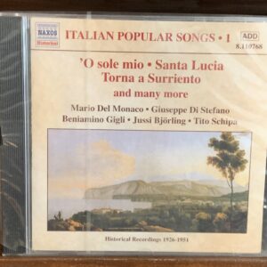 Italian Popular Songs Vol. 1 (Historical)