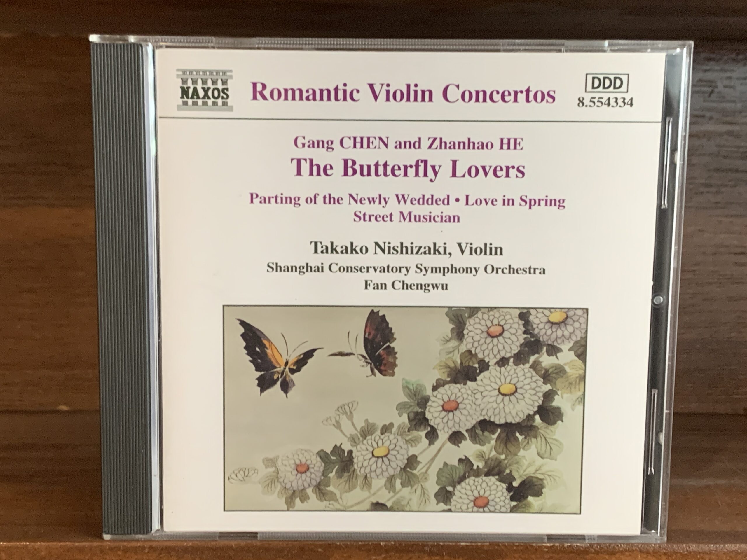 Romantic Violin Concertos: The Butterfly Lovers