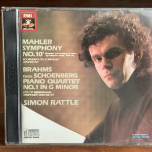 Mahler / Brahms-Schoenberg - Symphony No. 10 / Piano Quartet No. 1 (Rattle)