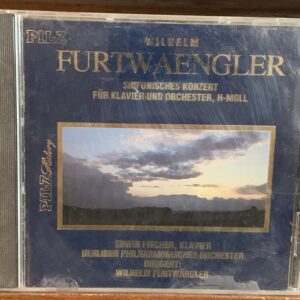 Furtwängler - Symphonic Concerto for Piano & Orchestra (Edwin Fischer)