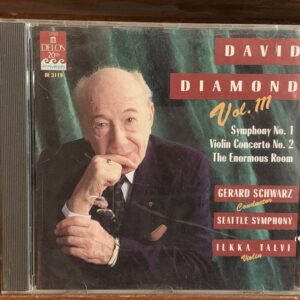 David Diamond - Symphony No. 1 / Violin Concerto No. 2 (Delos)