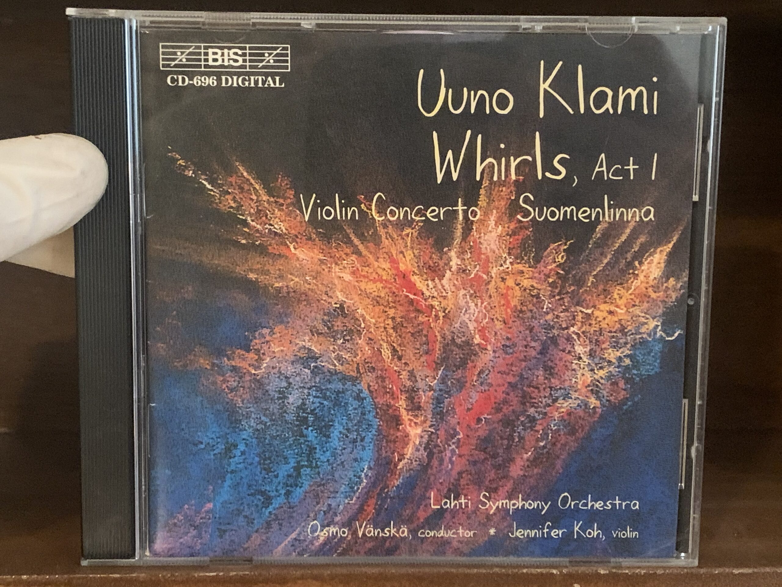 Uuno Klami: Whirls (Acto I), Concierto para Violín y Suomenlinna