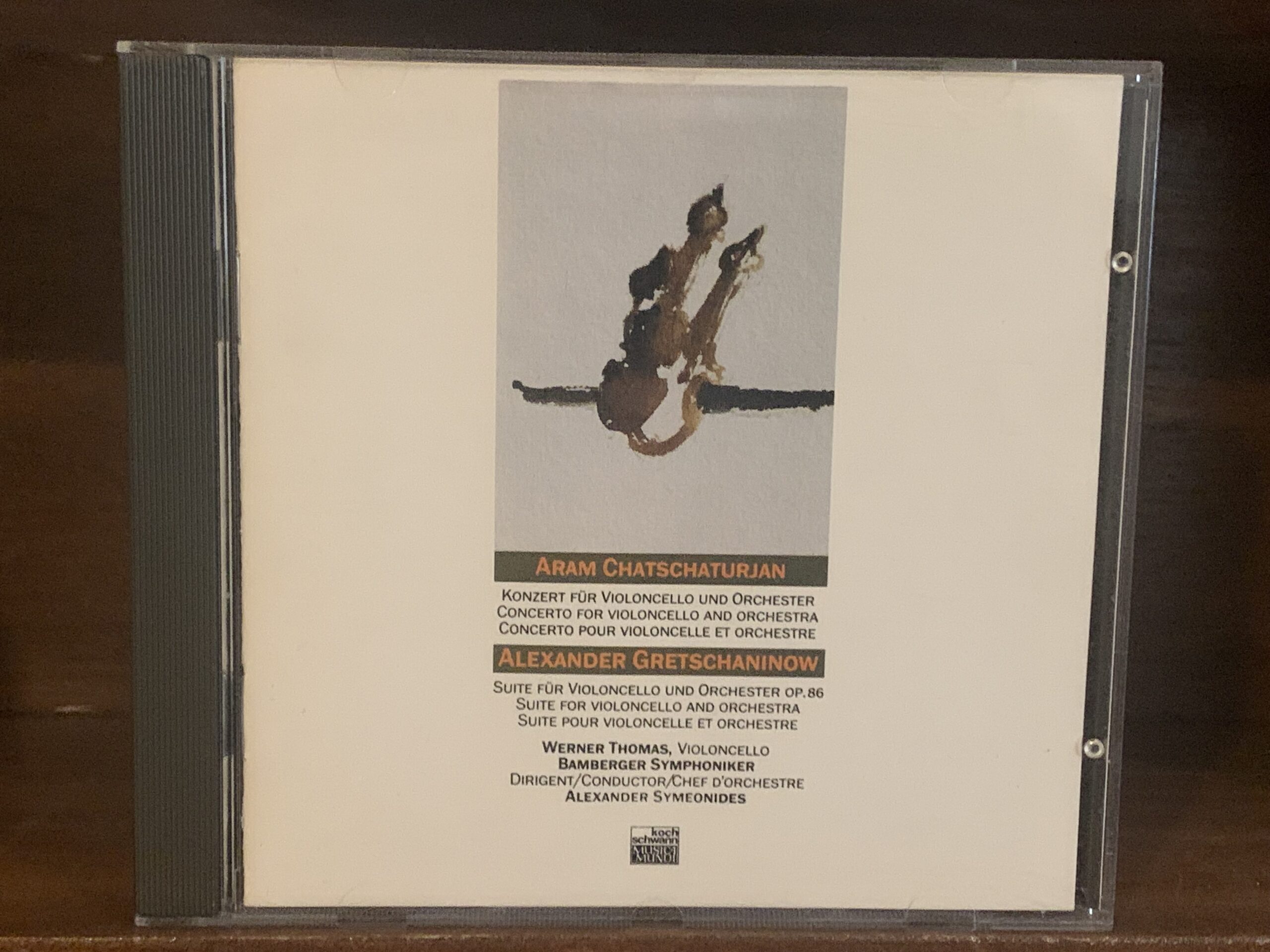 Aram Khachaturian & Alexander Gretchaninov: Conciertos para Violonchelo - Werner Thomas