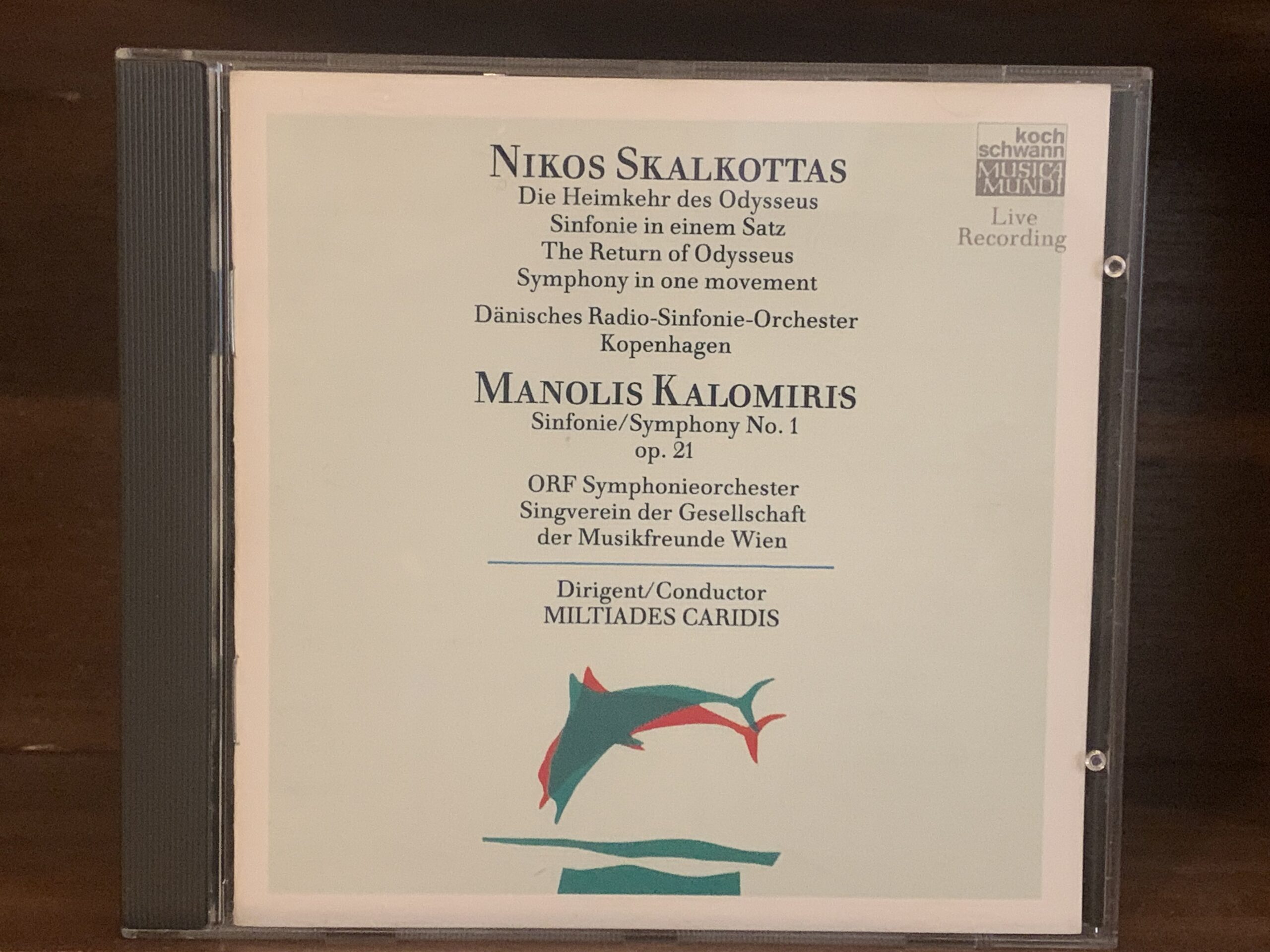 Skalkottas: The Return of Odysseus & Kalomiris: Sinfonía No. 1 - Miltiades Caridis (Koch Schwann)