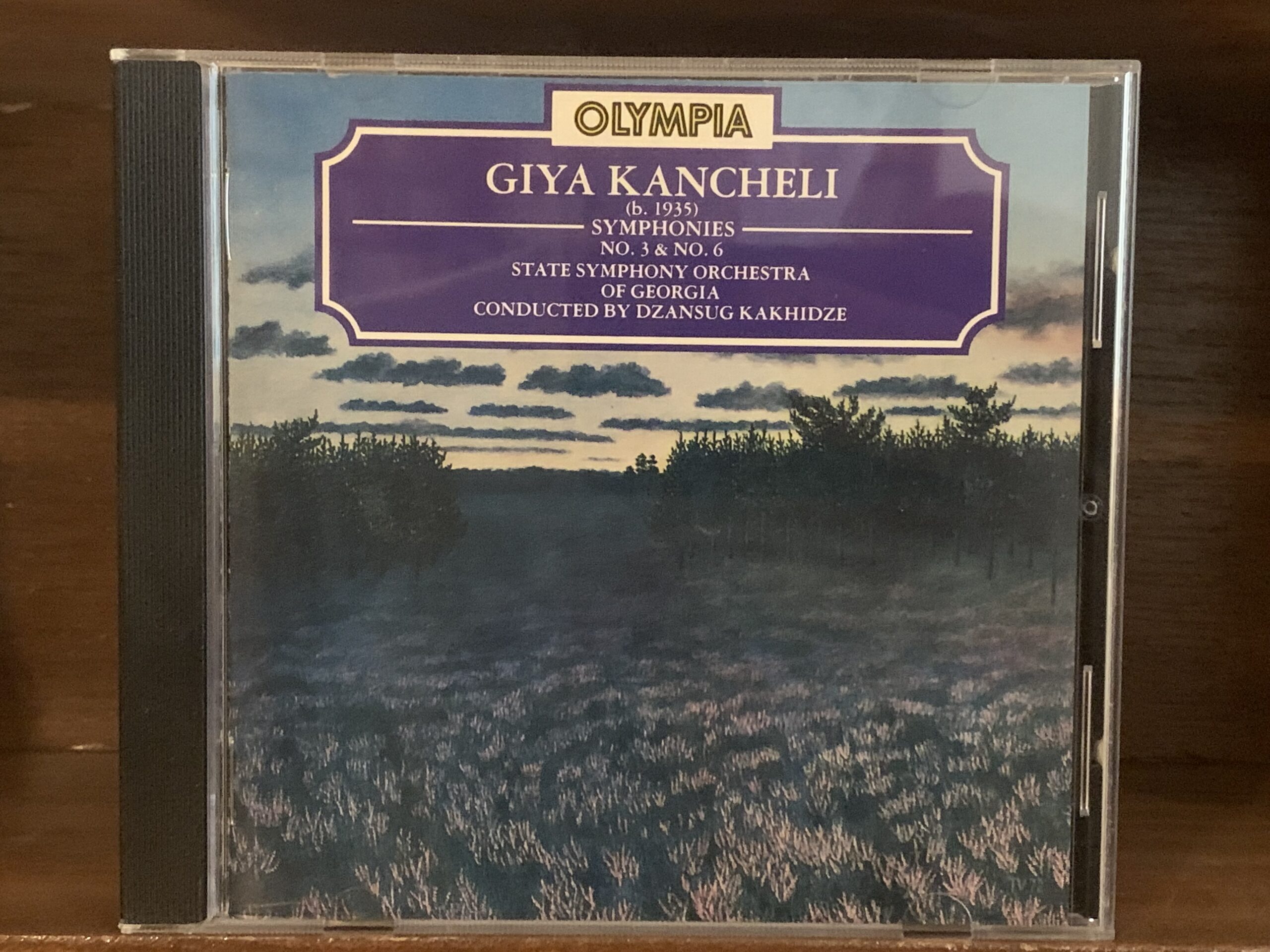 Giya Kancheli: Sinfonías No. 3 y No. 6 - Dzansug Kakhidze