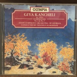 Giya Kancheli: Sinfonías No. 4 y No. 5 - Dzansug Kakhidze, State Symphony Orchestra of Georgia