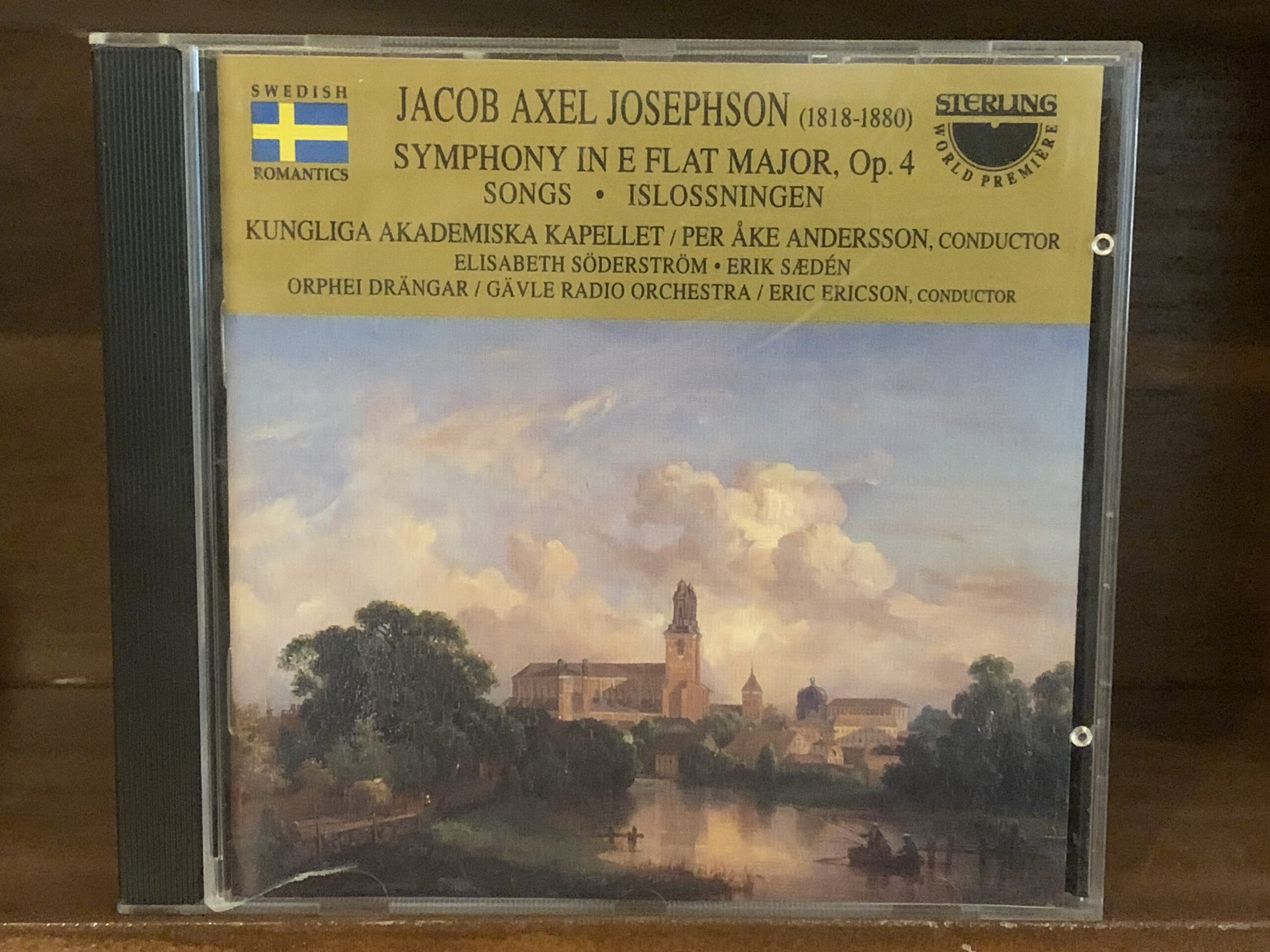 Jacob Axel Josephson: Sinfonía en Mi bemol mayor, Op. 4, Canciones e Islossningen