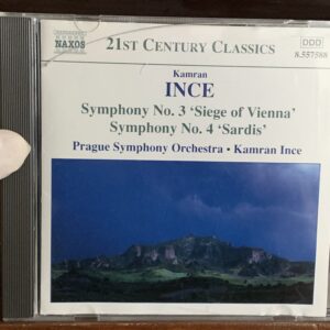 Kamran Ince: Sinfonías No. 3 'Siege of Vienna' y No. 4 'Sardis' - Prague Symphony Orchestra