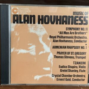 Alan Hovhaness: Sinfonía No. 11 All Men Are Brothers, Rapsodia Armenia No. 1 y otras obras
