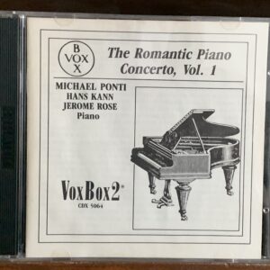 The Romantic Piano Concerto, Vol. 1 - Michael Ponti, Hans Kann, Jerome Rose