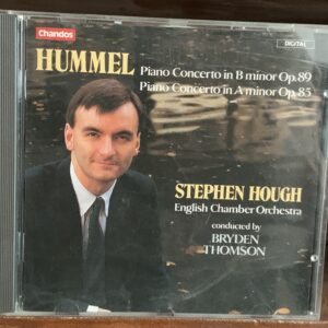 Hummel: Concertos para Piano Op. 89 y Op. 85 - Stephen Hough