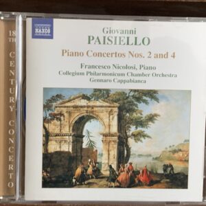 Giovanni Paisiello: Conciertos para Piano Nos. 2 y 4 - Francesco Nicolosi