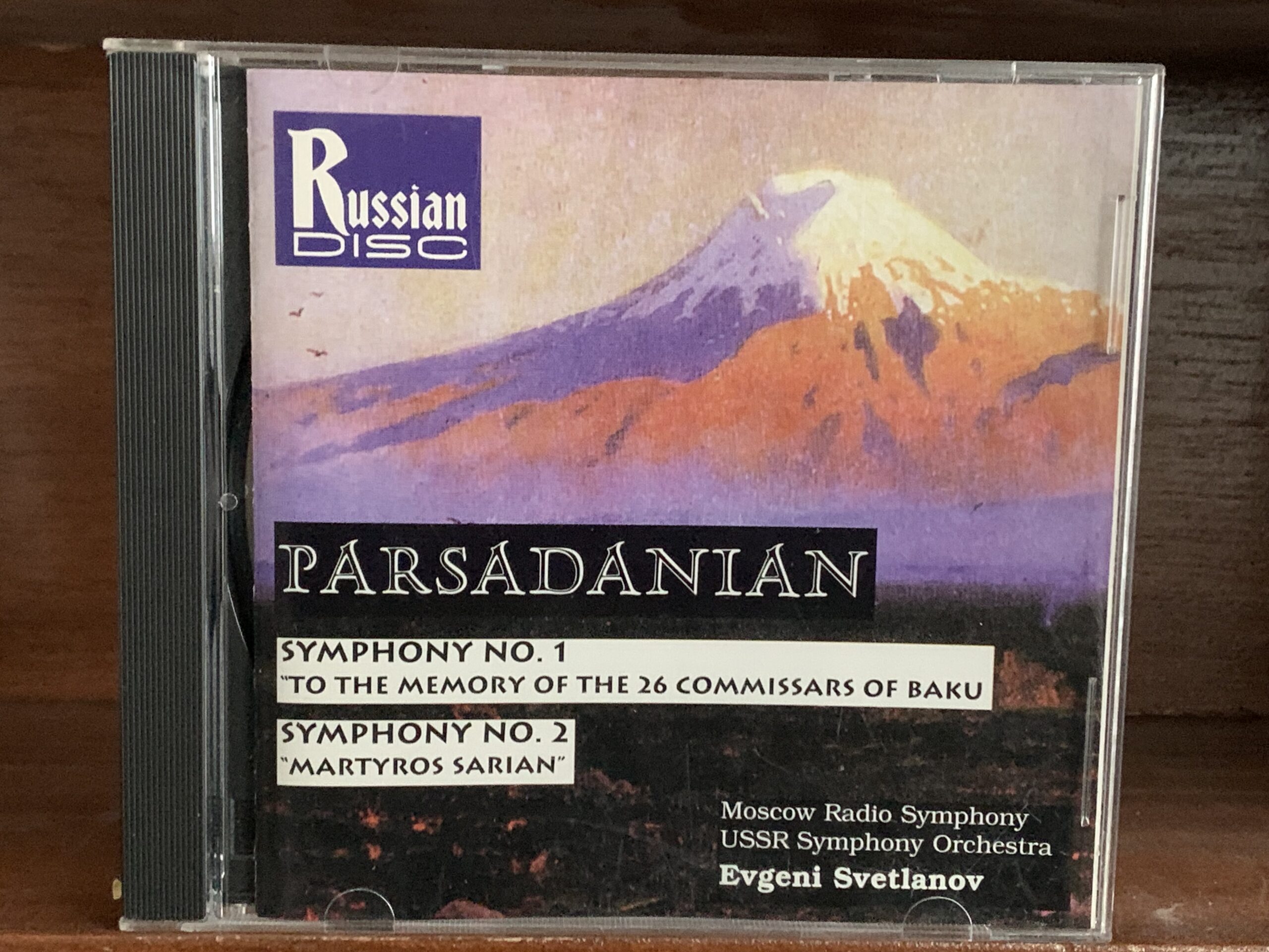 Boris Parsadanian: Sinfonías Nos. 1 y 2 - Evgeni Svetlanov