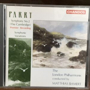 Parry: Sinfonía No. 2 'The Cambridge' & Variaciones Sinfónicas - Matthias Bamert