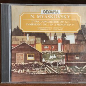 Myaskovsky: Sinfonía No. 3 & Lyric Concertino - Olympia
