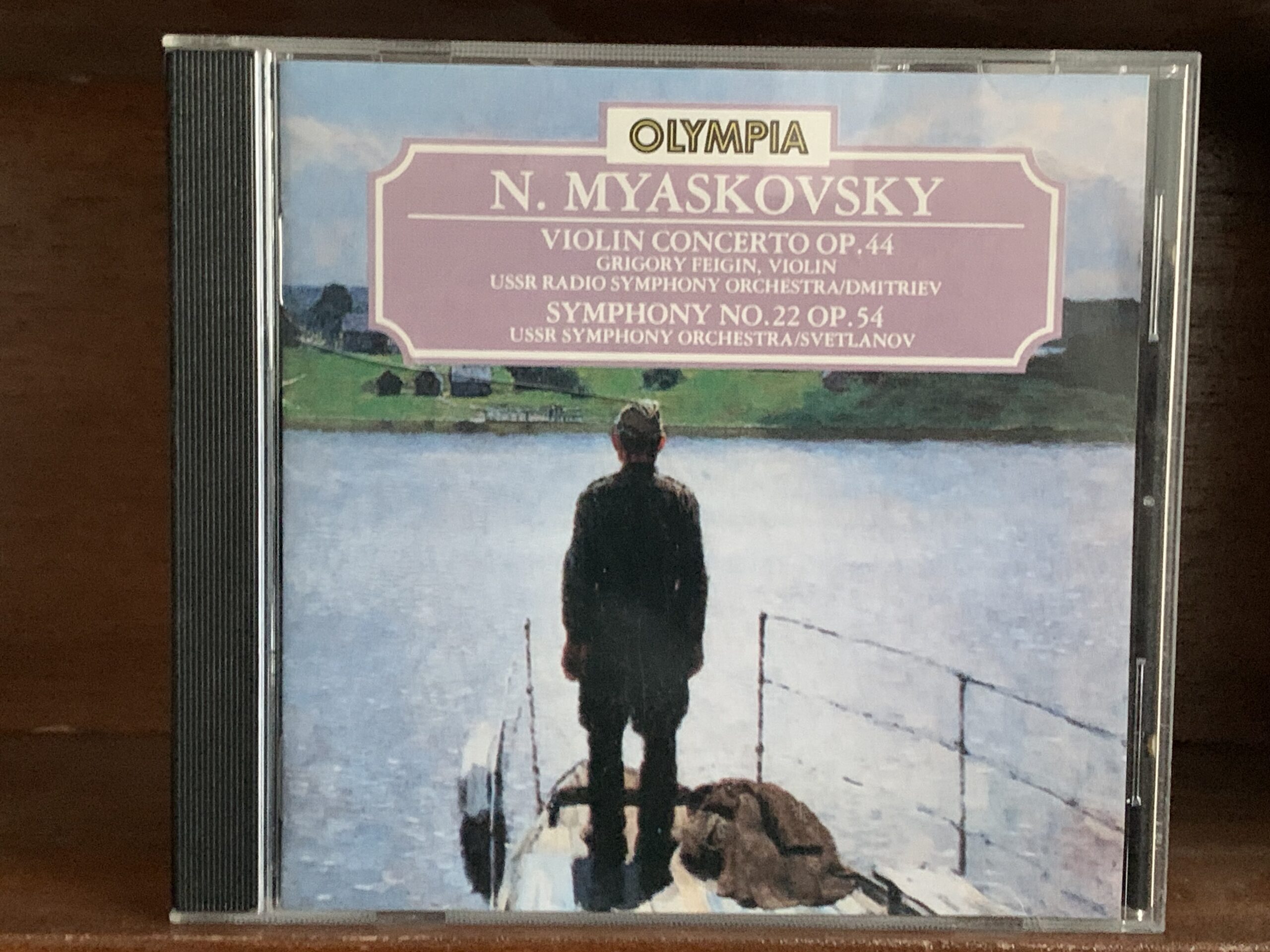 Nikolai Myaskovsky: Concierto para Violín Op. 44 & Sinfonía No. 22 Op. 54
